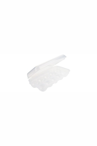 [CTO-8035/010] Eierbox Contacto mit Deckel aus Polycarbonat