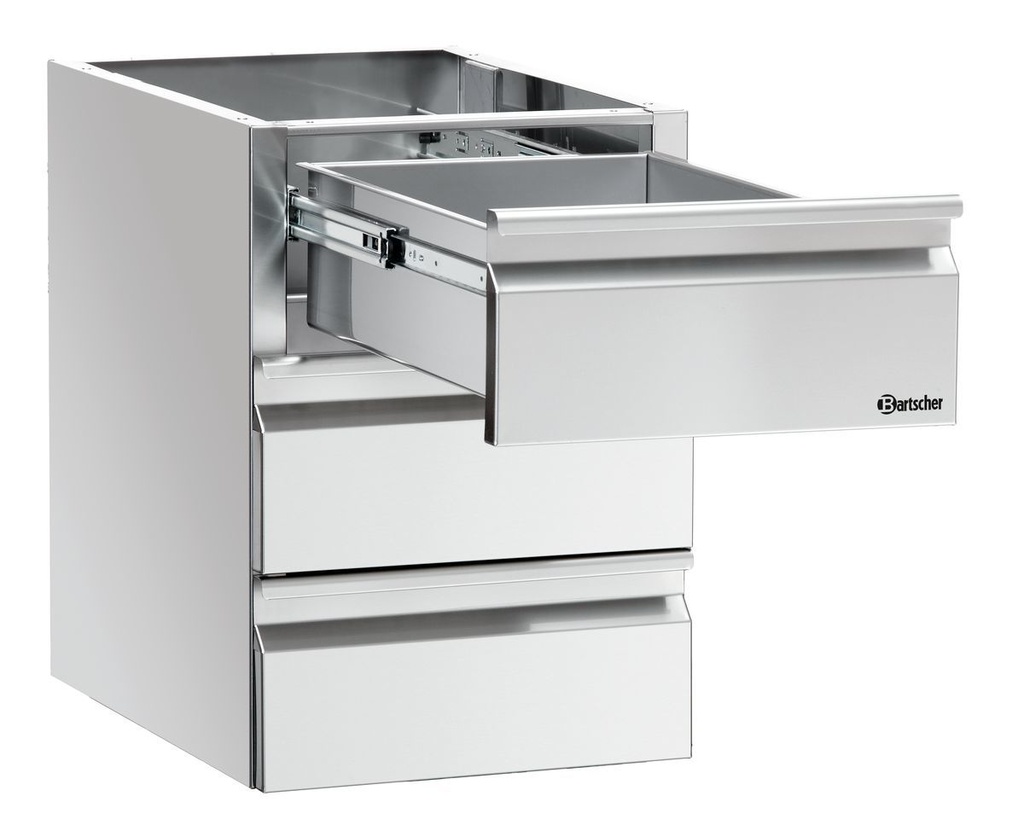 Schubladenblock, GN 1/1 für Arbeitstisch Serie 700 Bartscher