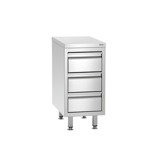 [BAR-337307] Schubladenschrank, mit/ohne Aufkantung Bartscher (0mm)