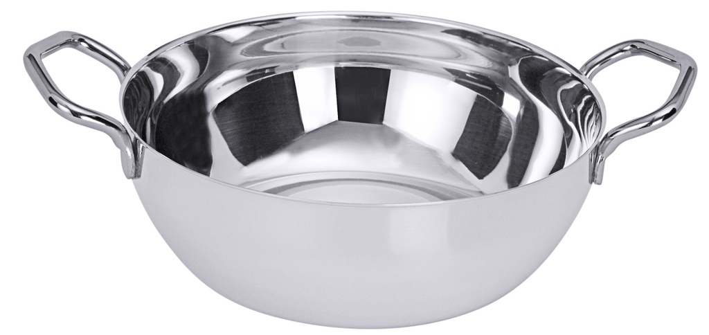 Beilagenschalen tiefe Form aus Edelstahl 18/10