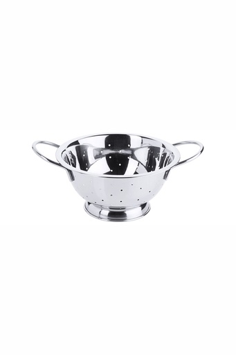 [CTO-6086/250] Abtropfschüssel Contacto flach aus Edelstahl (25cm, 120mm, 3.5)
