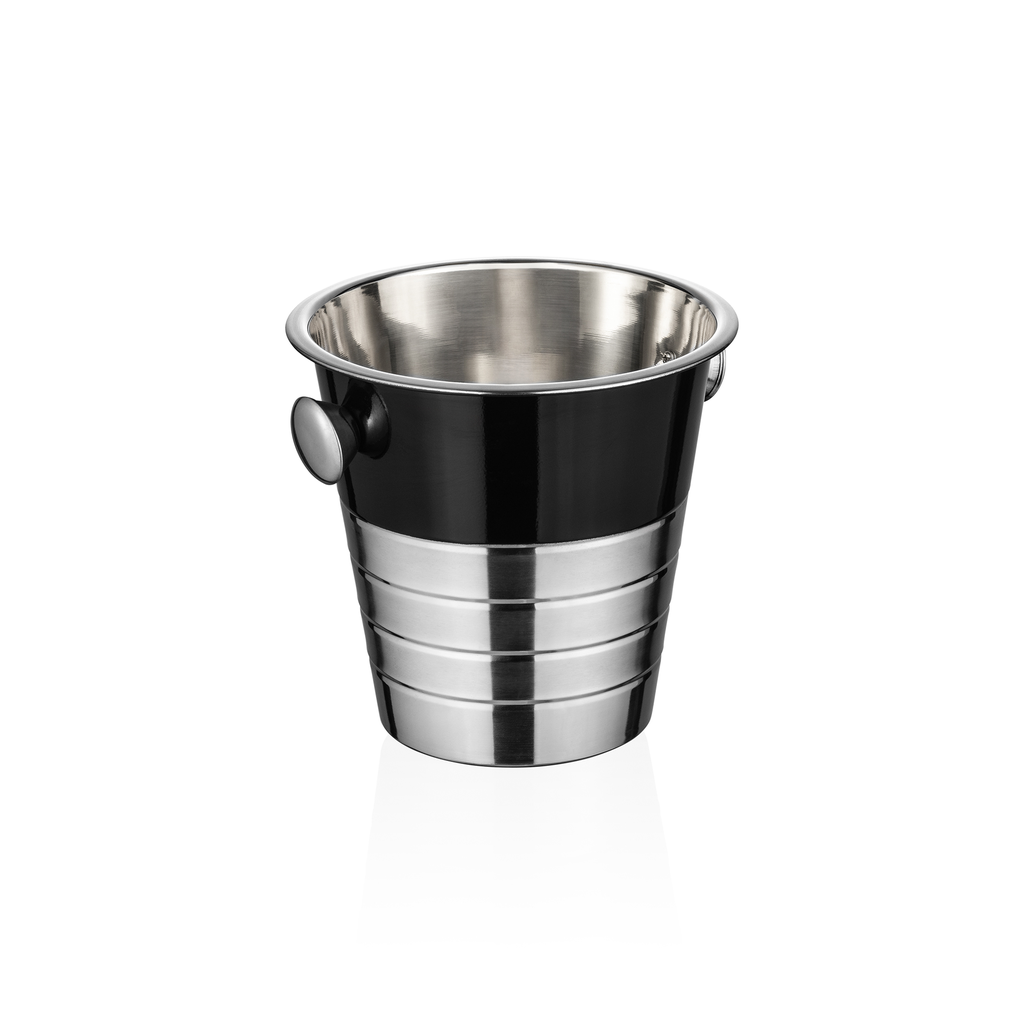 Sekteimer, pulverbeschichtet schwarz