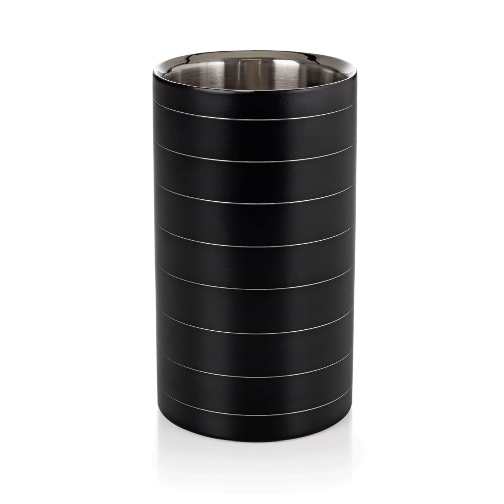 Flaschenkühler Ø 11,5cm aus Edelstahl pulverbeschichtet