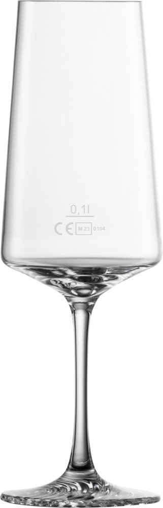 Sektglas ECHO mit Füllstrich 0,1l mit Moussierpunkt Zwiesel Glas