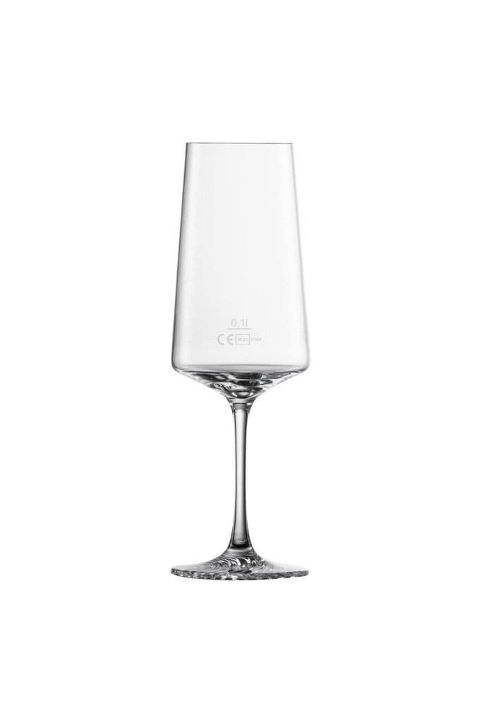 Sektglas ECHO mit Füllstrich 0,1l mit Moussierpunkt Zwiesel Glas