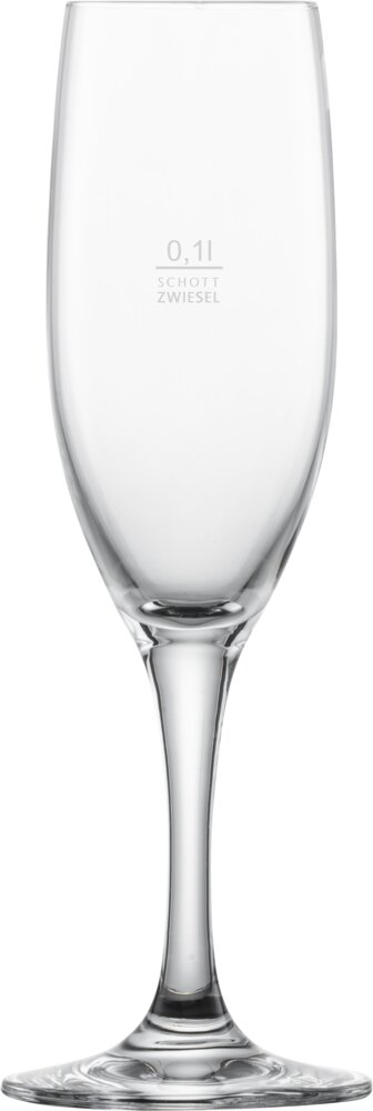 Sektglas MONDIAL mit Füllstrich 0,1l mit Moussierpunkt Zwiesel Glas
