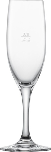 [SZW-132599] Sektglas MONDIAL mit Füllstrich 0,1l mit Moussierpunkt Zwiesel Glas