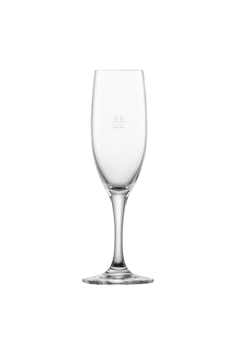 [SZW-132599] Sektglas MONDIAL mit Füllstrich 0,1l mit Moussierpunkt Zwiesel Glas