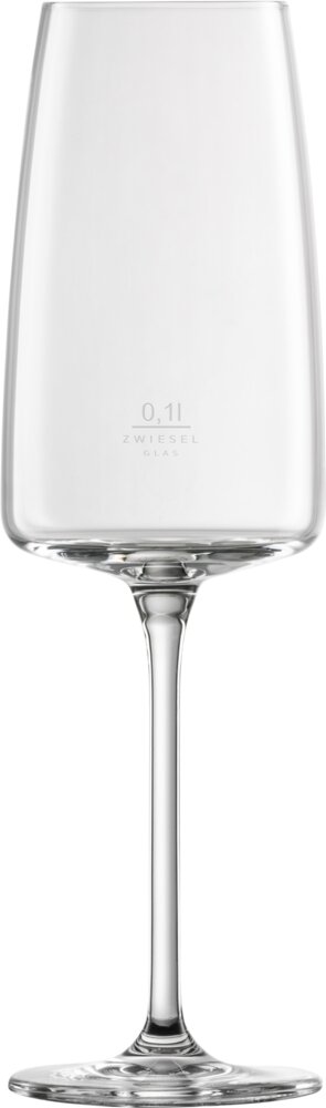 Sektglas VIVID SENSES mit Füllstrich 0,1l und mit Moussierpunkt Zwiesel Glas