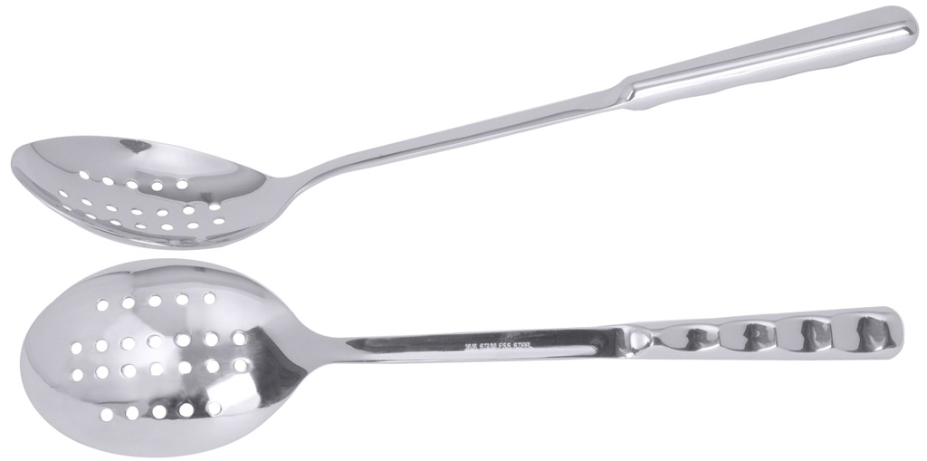Servierlöffel ERGONOM Contacto gelocht 32cm aus Edelstahl
