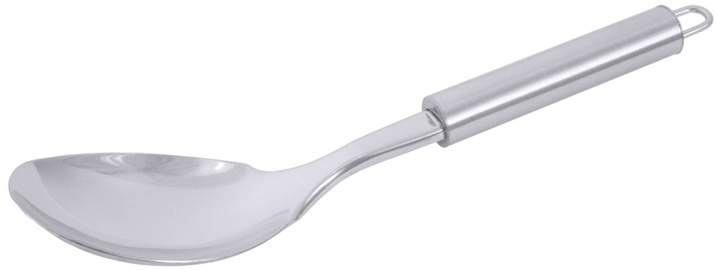Servierlöffel Serie POLARIS Contacto 26cm ganz aus Edelstahl 