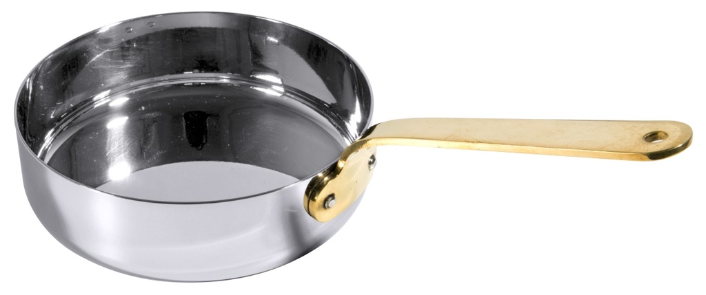 Bratpfanne Contacto MINI aus Edelstahl ∅ innen 12cm