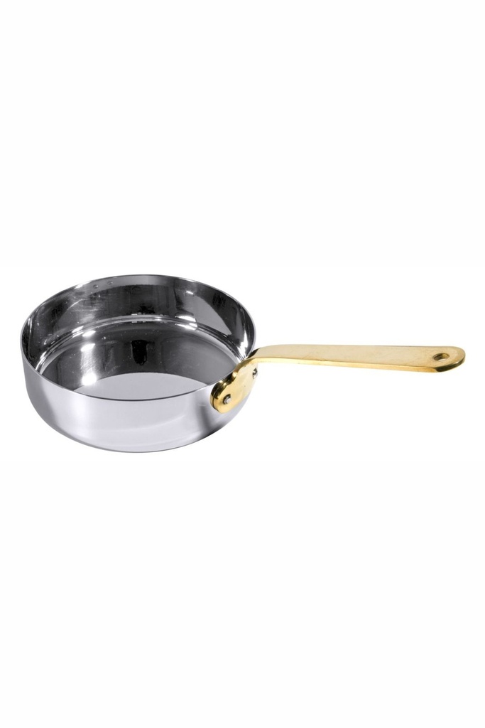 Bratpfanne Contacto MINI aus Edelstahl ∅ innen 12cm