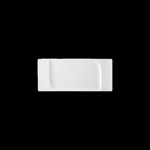 [BAU-913213611000000] Servierplatte 36,4 x 15,8cm FINE DINING, rechteckig