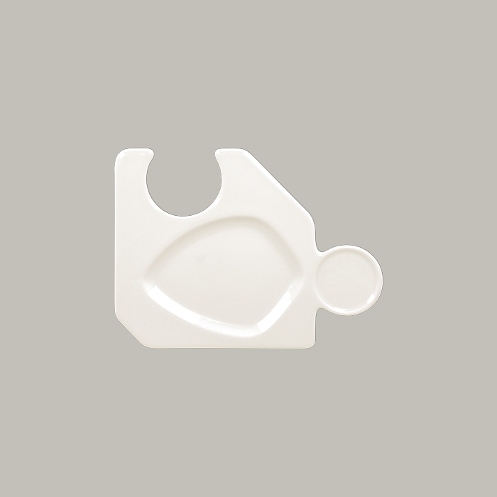 Servierplatte 20,1 x 14,8cm MINIMAX Jigasaw RAK Porzellan