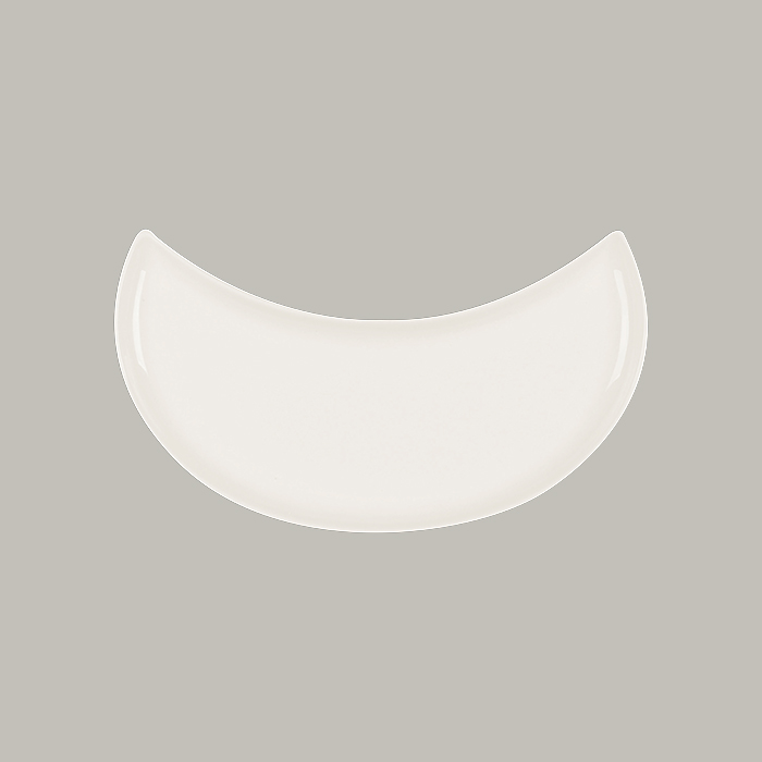 Servierplatte 38,5 x 15,5cm  MINIMAX, Halbmond RAK Porzellan