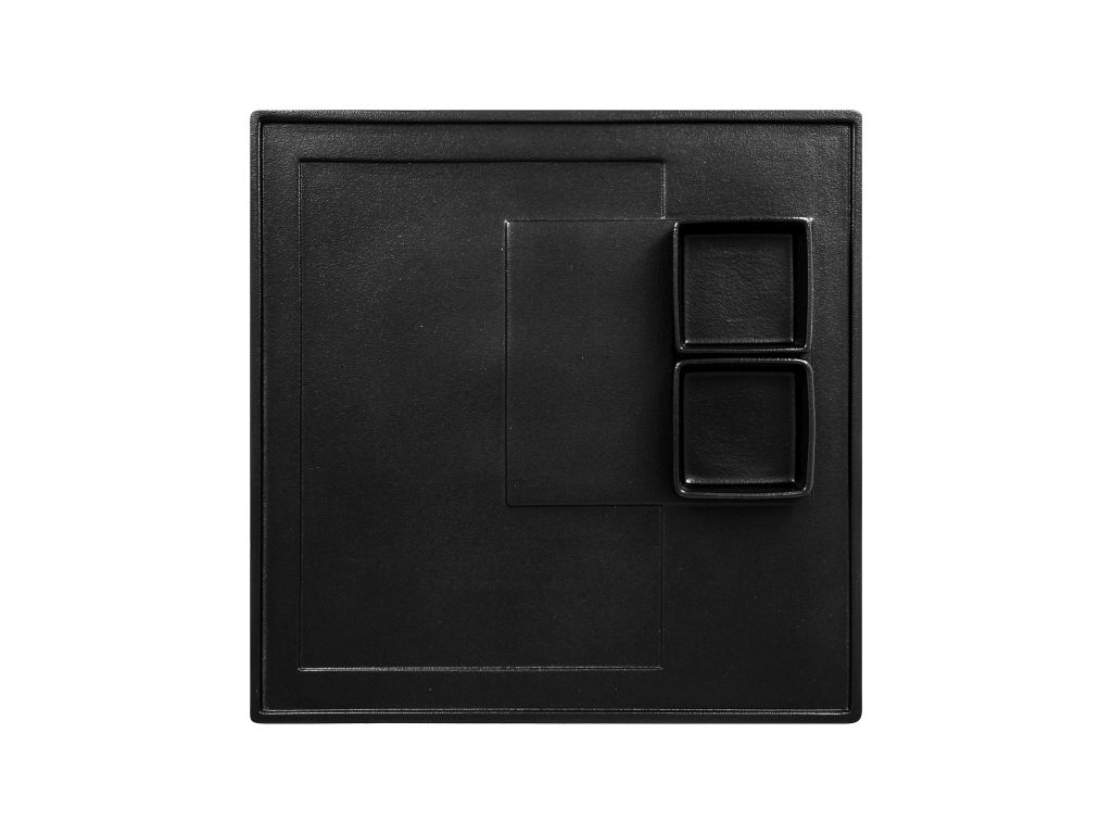 Servierplatte 30 x 30cm SENSATION Abura, rechteckig RAK Porzellan
