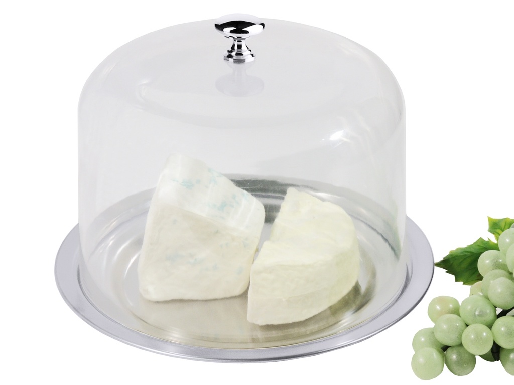 Käse - Set, Servierplatte mit passender Cloche