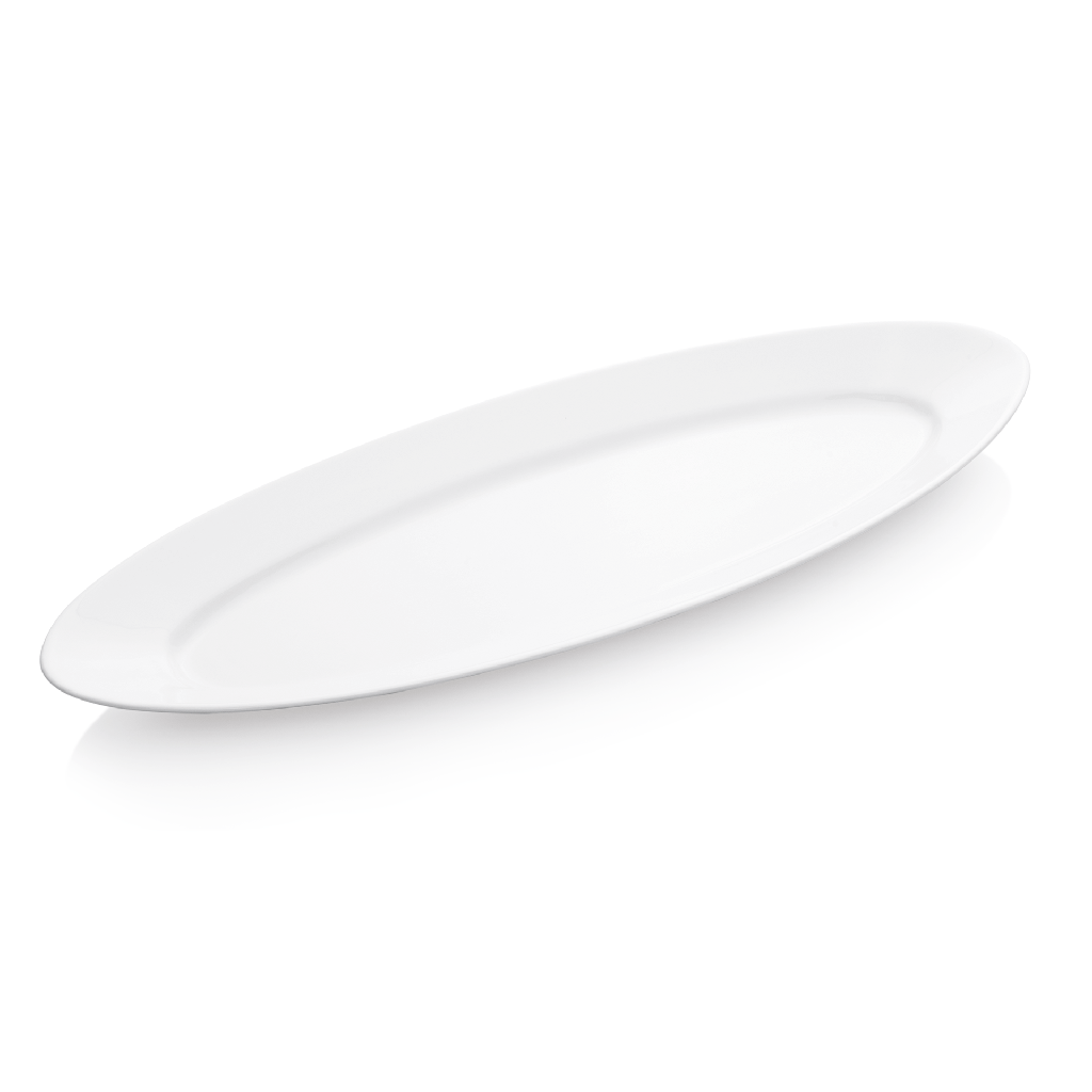 Servierplatte WAS Germany oval 60x 21,5cm aus Porzellan