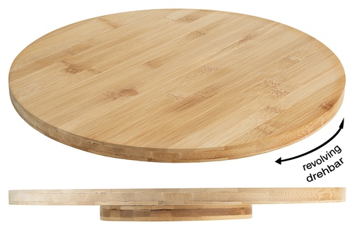 [CTO-656/350] Holzplatte Contacto drehbar ∅ 35cm
