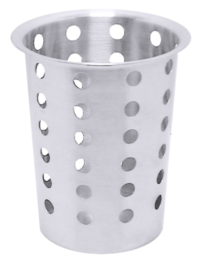 Besteckköcher gelocht & perforiert aus Edelstahl 18/10