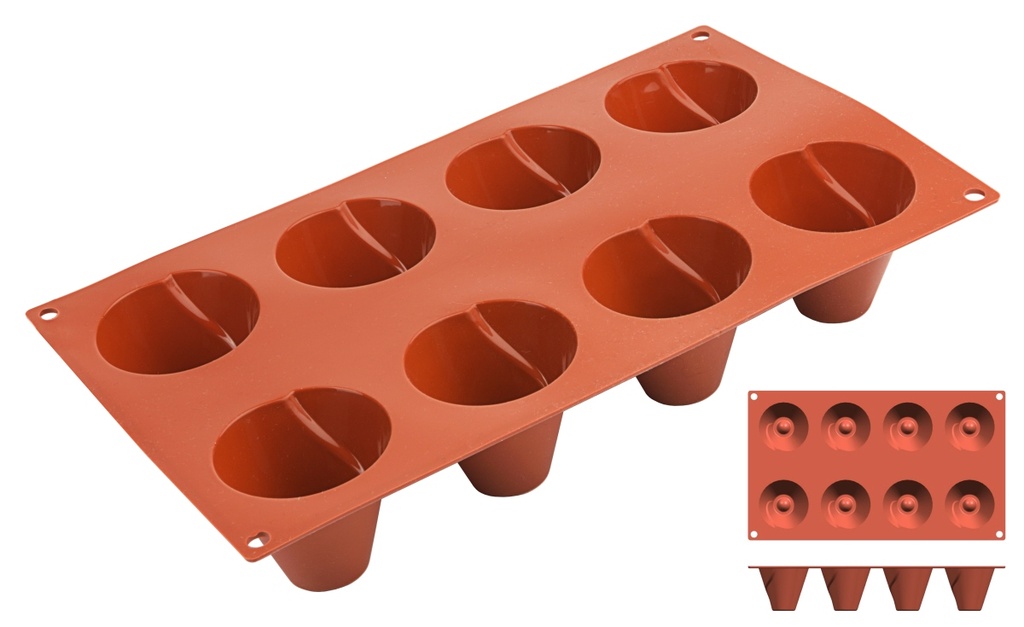 Backmatten Contacto KEGEL aus Silikon