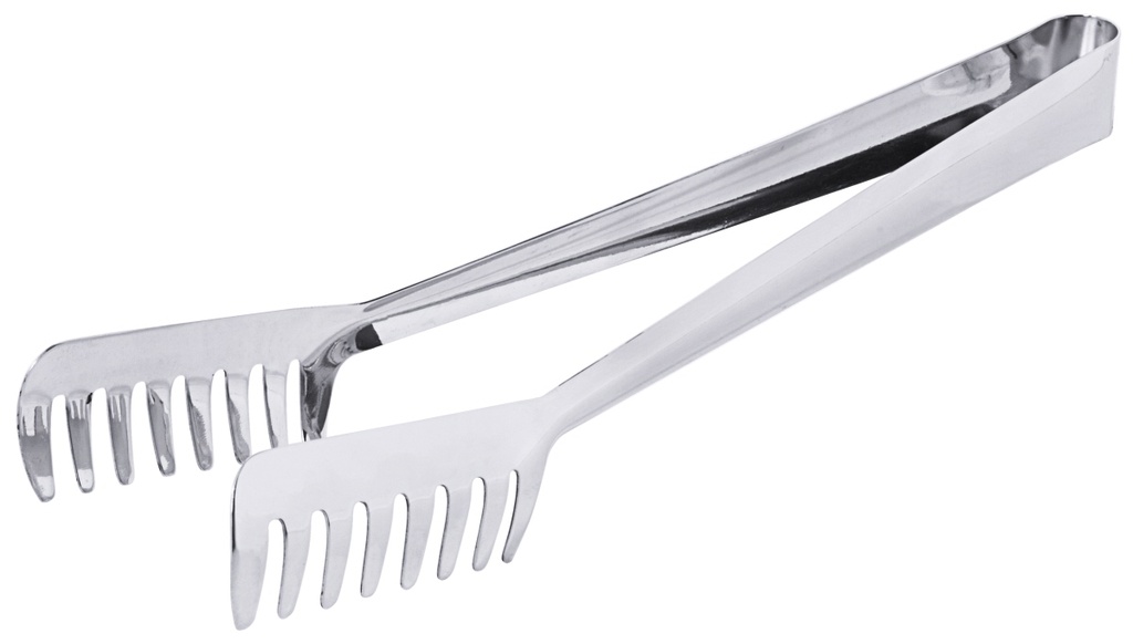 Spaghettizange extra lang 31cm aus Edelstahl
