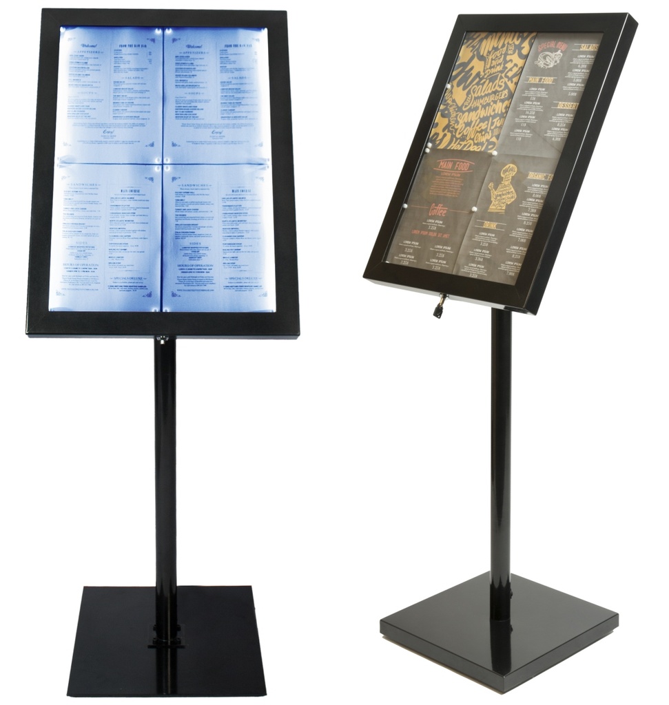 LED Speisekarten Contacto Display Schaukasten 