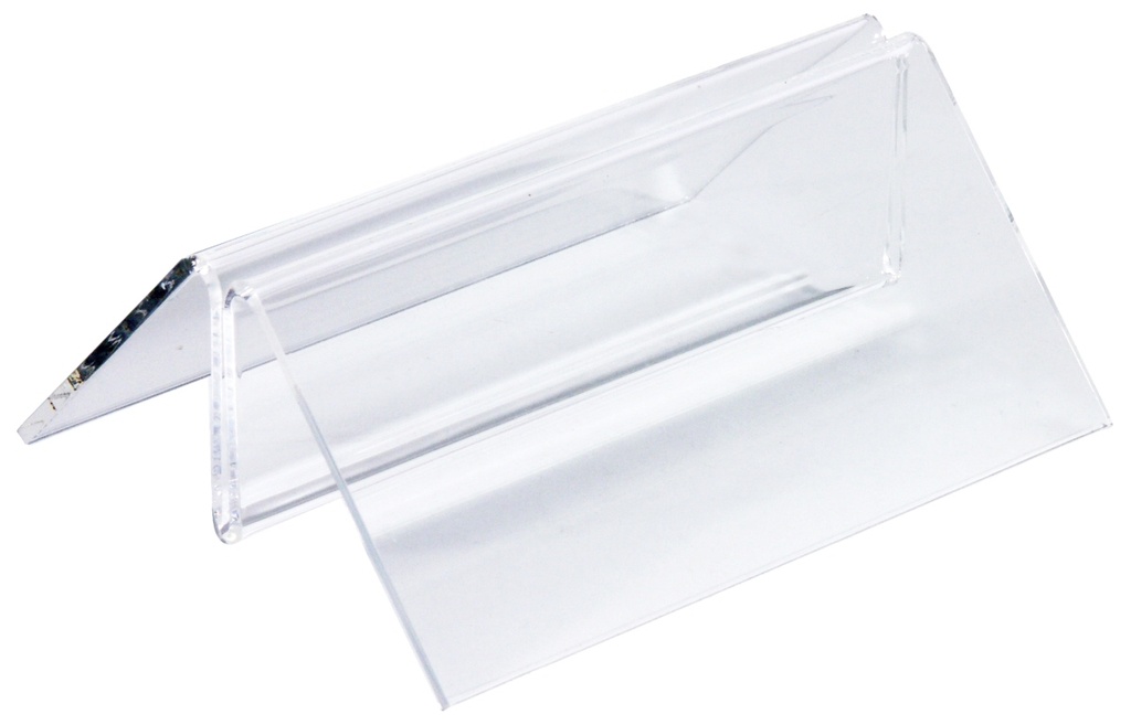 Kartenhalter aus Acryl, für bis 2 mm starke laminierte Karten