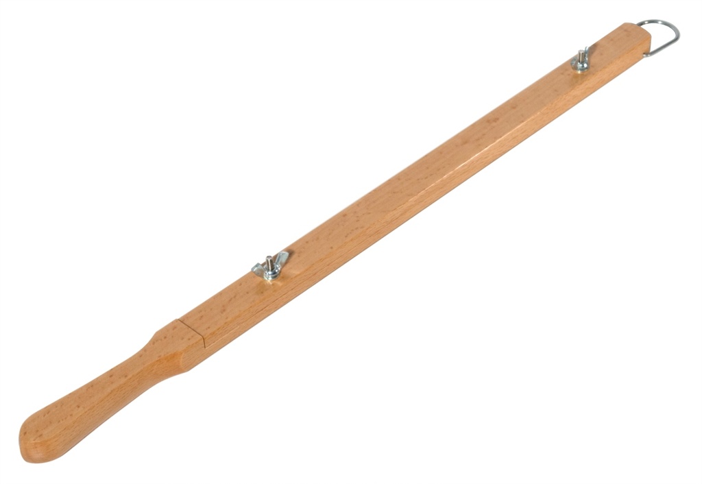 Speisekartenstock Contacto 44cm aus klar lackiertem Buchenholz