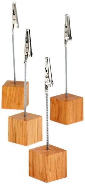 Kartenhalter (4er-Set) 2,5 x 2,5cm