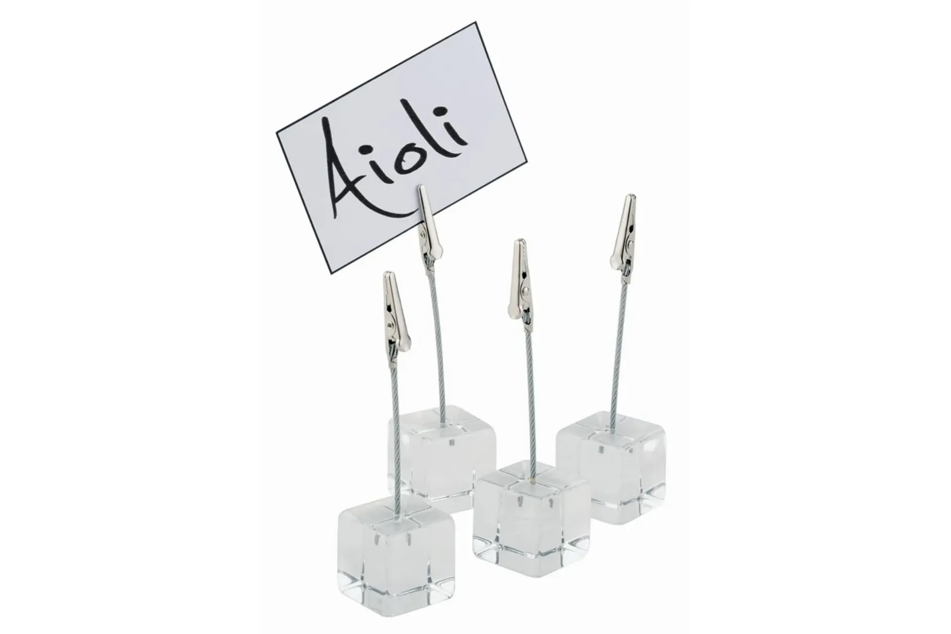 Kartenhalter APS (4er-Set) 3 x 3cm