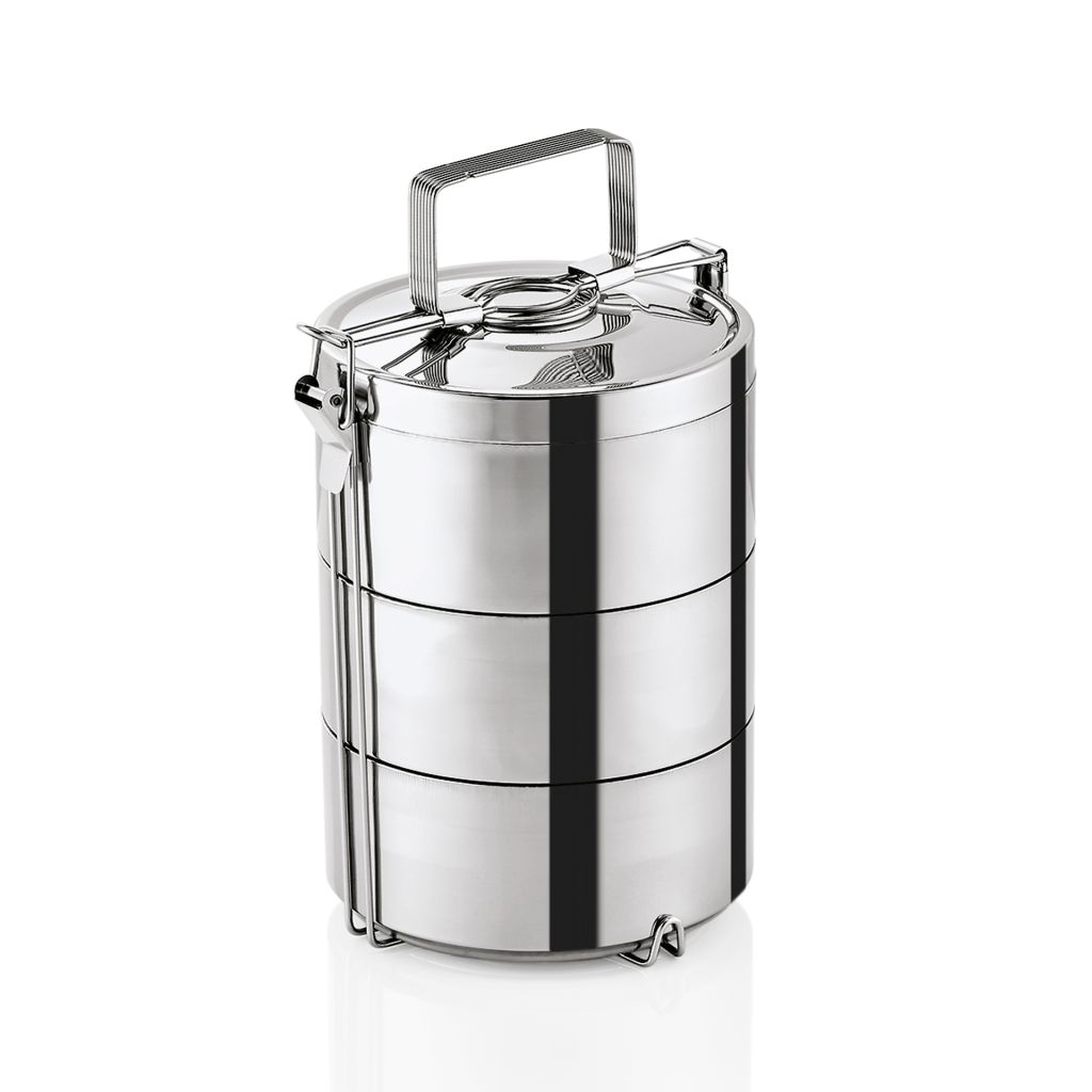 Thermoetagentransportbehälter mit 3 Einsätzen