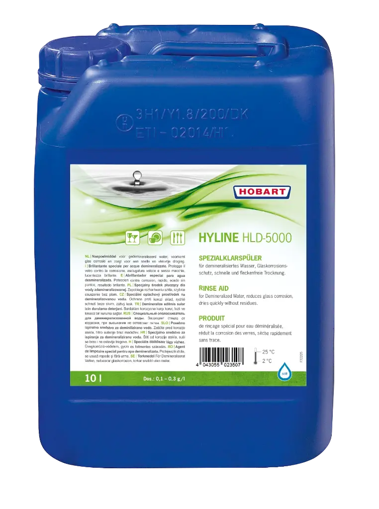 Spezialklarspüler HLD-5000 - 1 Kanister 10 Liter