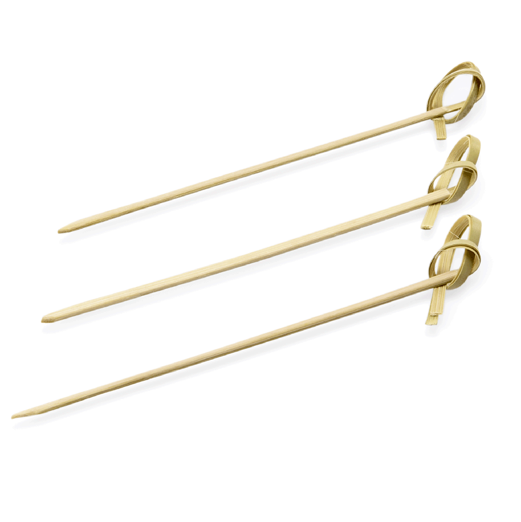 Dekospieße Set (100 Stück) aus Bambus