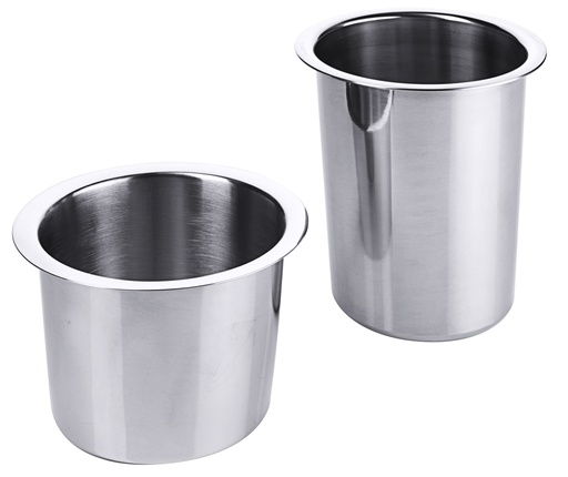 [CTO-286/080] Besteckköcher Contacto ungelocht aus Edelstahl  (12cm, 80mm)