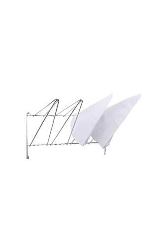 [CTO-670/500] Spritzbeutel - Halter Contacto zur Wandmontage für max. 4 Spritzbeutel 50x26cm