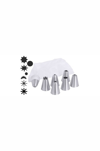 [CTO-1711/007] Spritztüllensatz Contacto 7 teilig