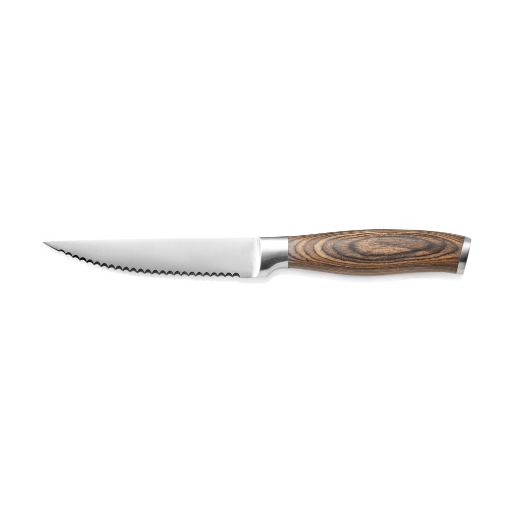 Steakmesser WAS Germany 23cm Mit Pakkaholzgriff