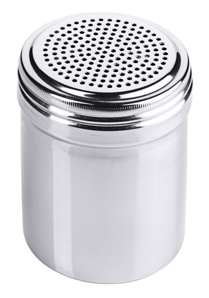 Streuer mit Schraubdeckel aus Edelstahl