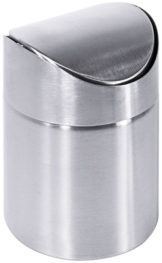 [CTO-1028/090] Tischabfallbehälter Contacto aus Edelstahl ∅ 12cm