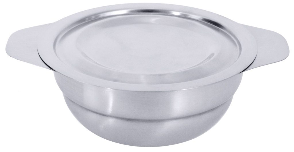 Suppentasse einwandig 0,3 l aus Edelstahl