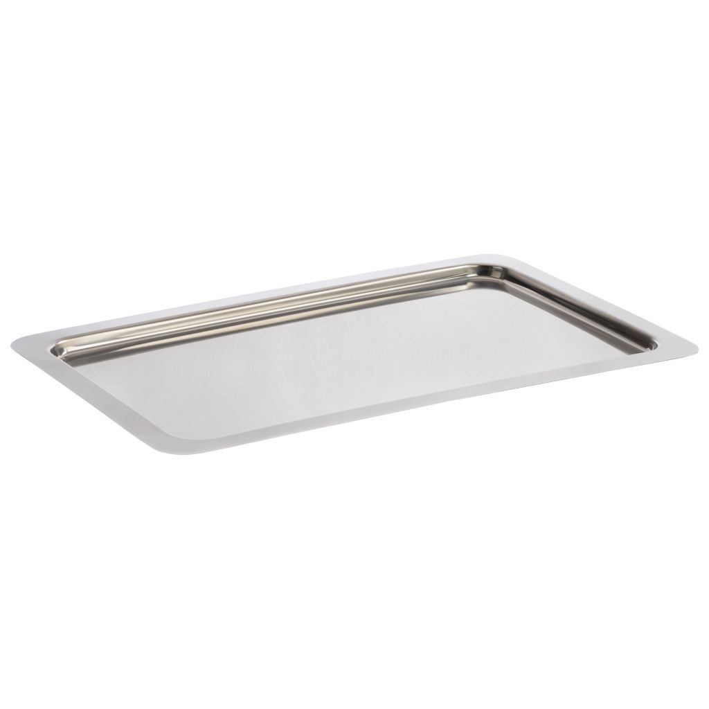 Edelstahl APS - Tabletts GN 'Profi Line' mit glattem Rand