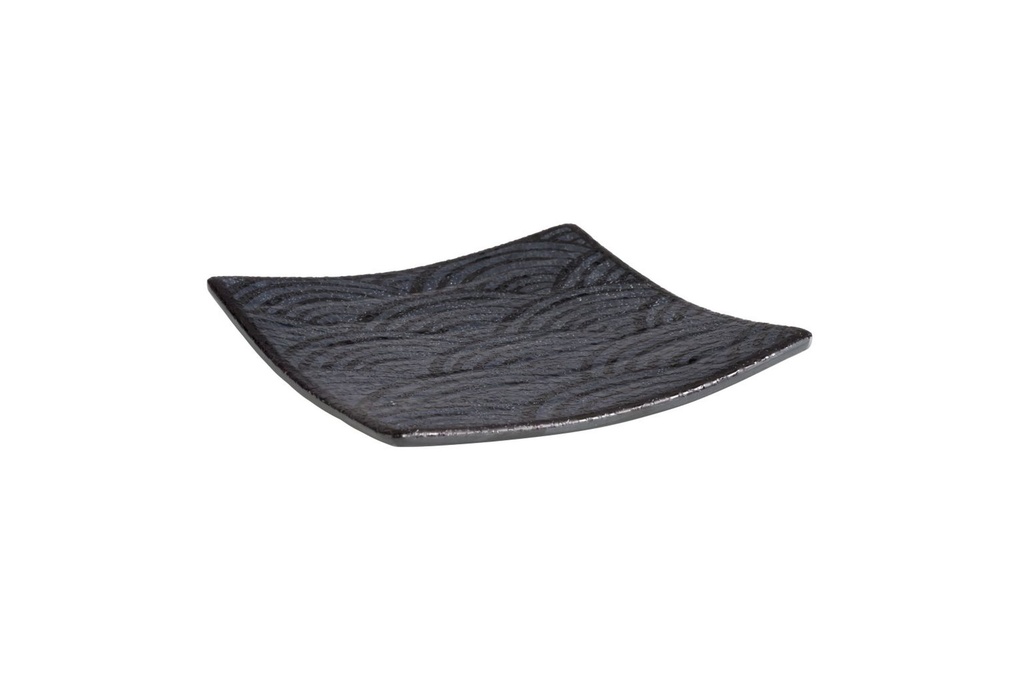 Tablett APS 'Dark Wave', quadratisch