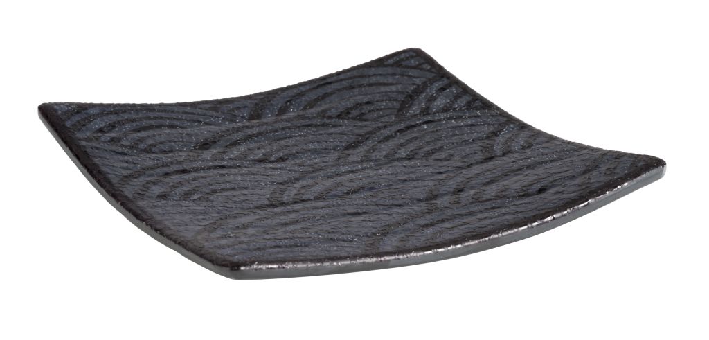 Tablett APS 'Dark Wave', quadratisch