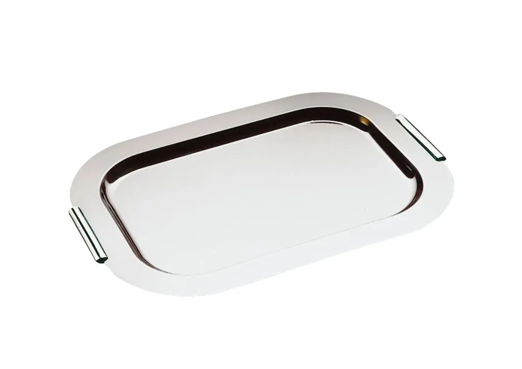 Tablett 'Finesse' rechteckig 44x31cm aus Edelstahl