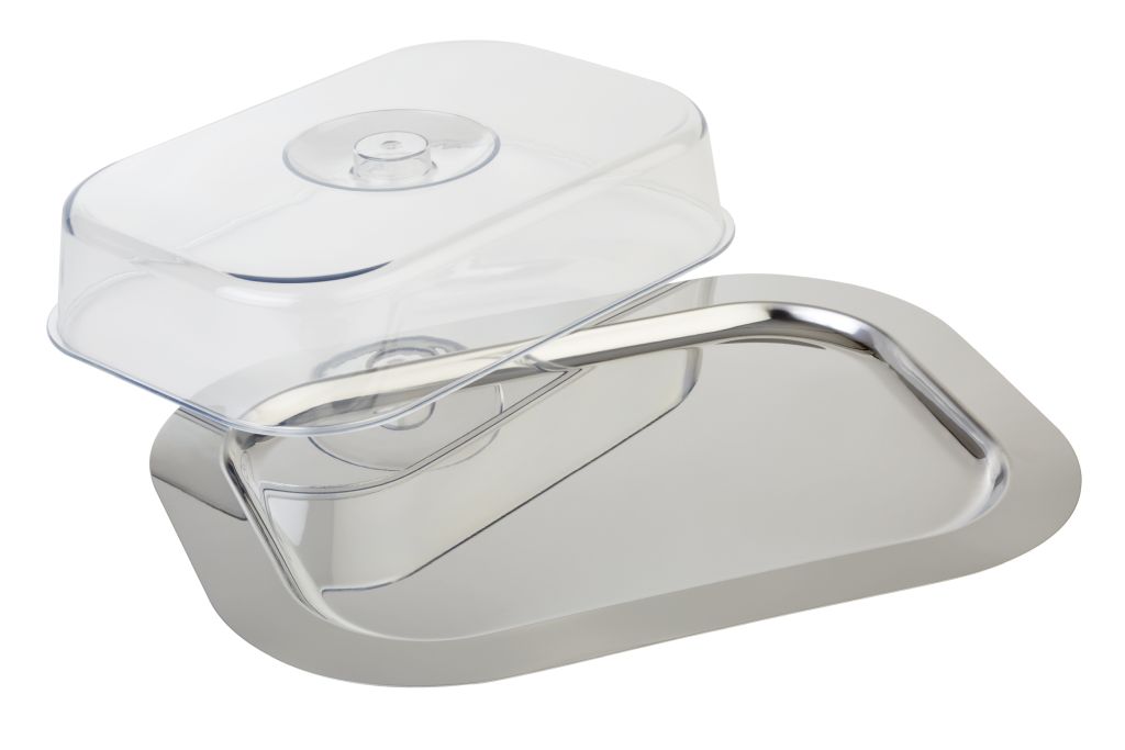 Tablett 'Finesse' rechteckig 42x31cm mit Haube