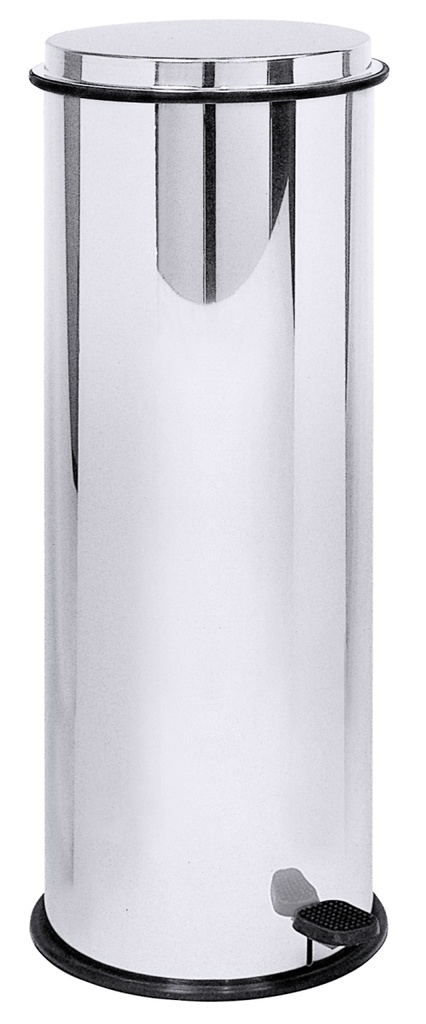 Tretabfalleimer Contacto aus Edelstahl 25 Liter