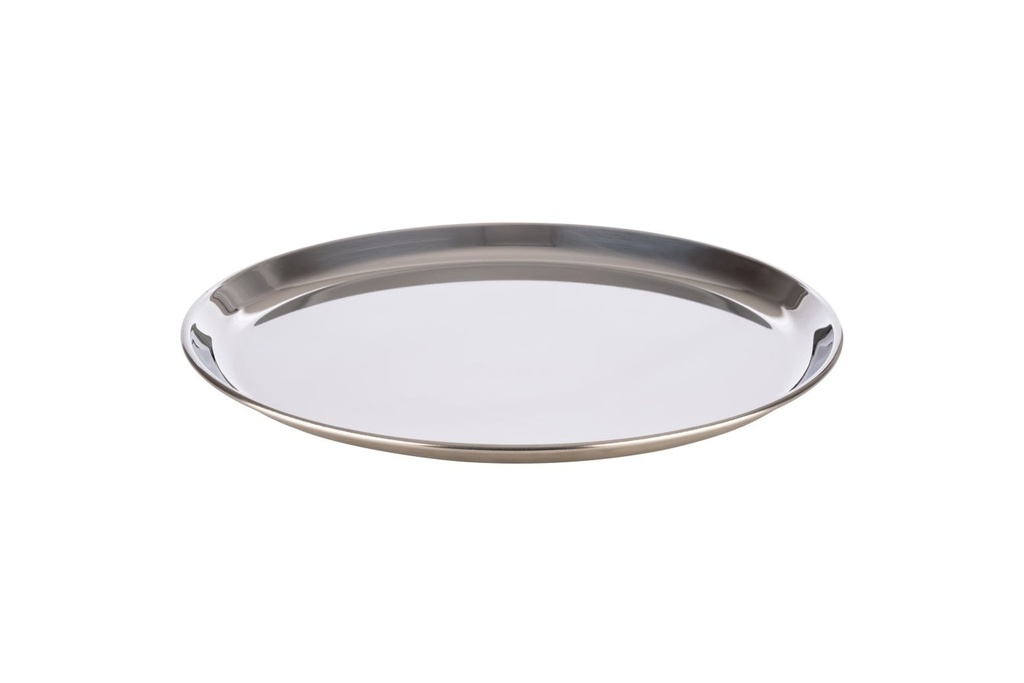 Tablett APS 'Kaffeehaus' rund ø 27 cm aus Edelstahl