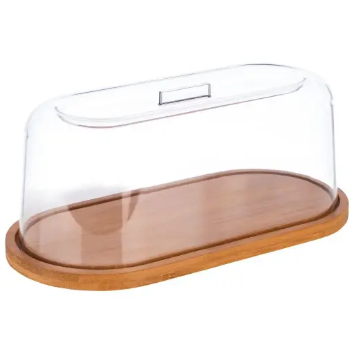 [APS-826] Tablett APS mit Haube oval 28x14cm